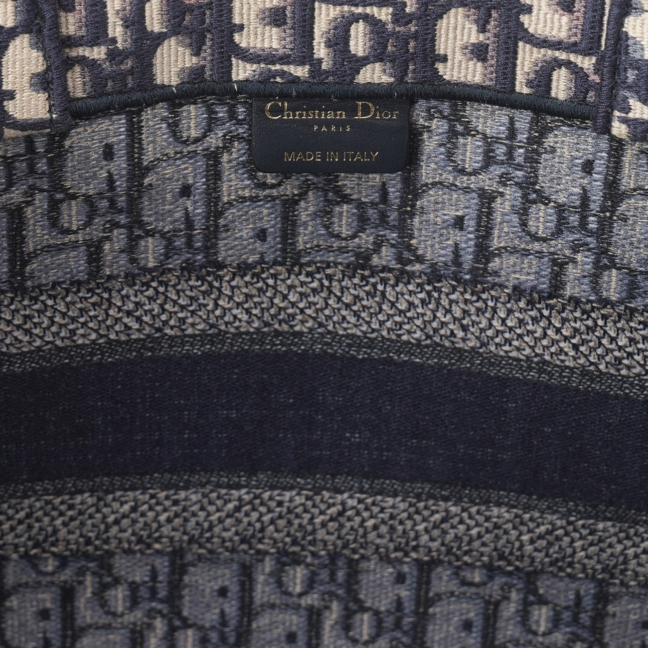 CHRISTIAN DIOR(USED)디올 오블리크 북토트 라지